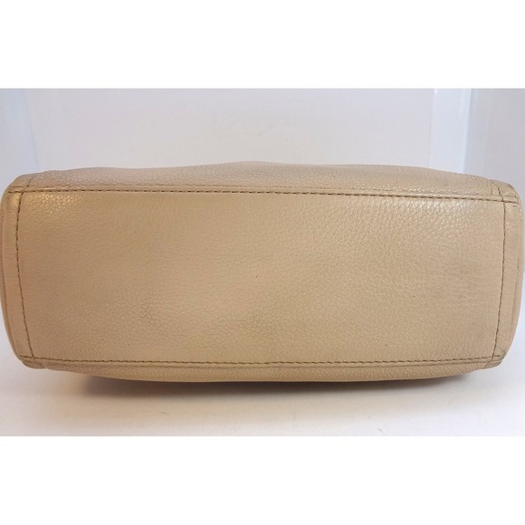 Kate Spade Highland Place Beige Pebble Leather Crossbody Shoulder Bag - Picture 7 of 10